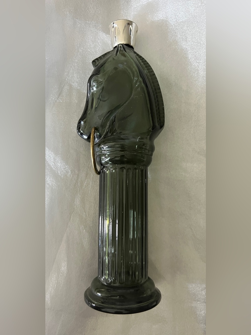 Vintage Avon Pony Post Chess Knight Decanter Bottle ♞